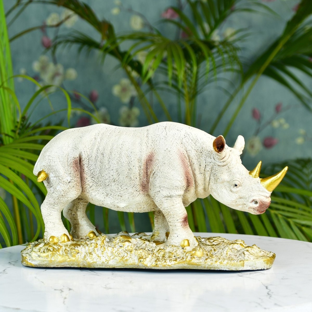 Sowpeace Resin White Rhino Decor - Decor - Sowpeace - 