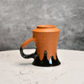 Sowpeace Terracotta Coffee Mug of Smile - Sowpeace - New Arrivals - Terracotta Coffee mug