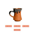 Sowpeace Terracotta Coffee Mug of Smile - Sowpeace - New Arrivals - Terracotta Coffee mug
