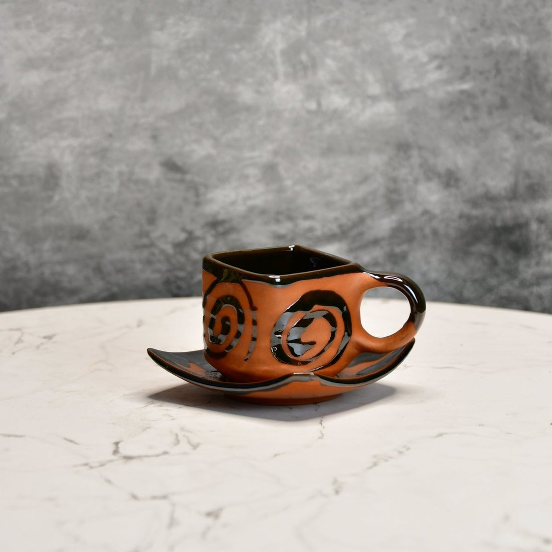 Sowpeace Terracotta Tea Cup Square - Sowpeace - New Arrivals - Terracotta Tea set