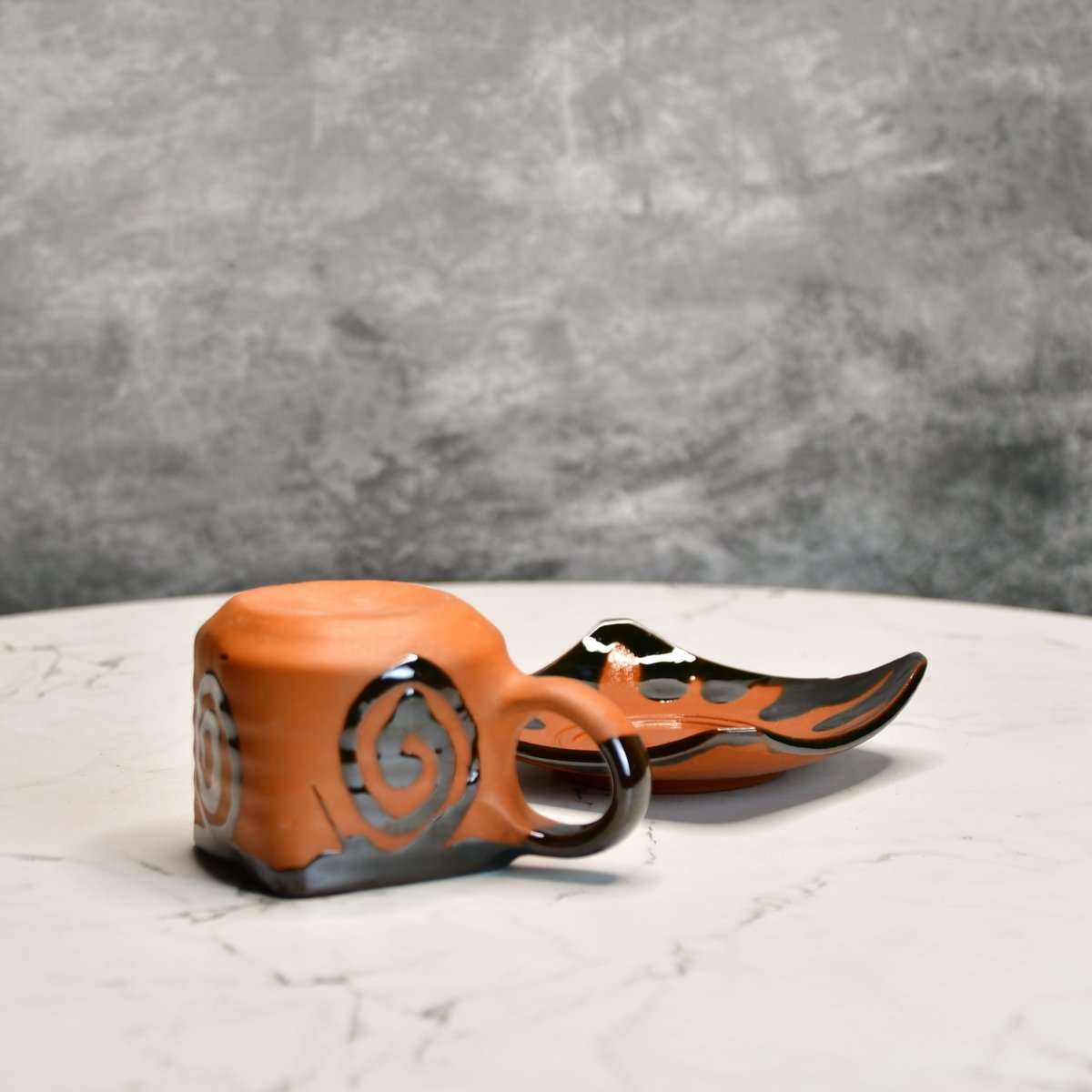 Sowpeace Terracotta Tea Cup Square - Sowpeace - New Arrivals - Terracotta Tea set
