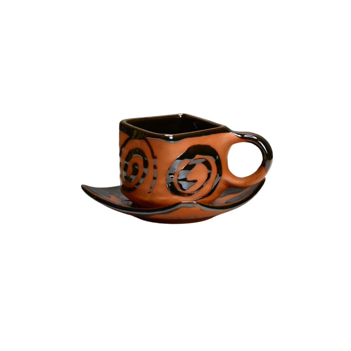 Sowpeace Terracotta Tea Cup Square - Sowpeace - New Arrivals - Terracotta Tea set