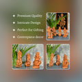 Sowpeace Terracotta Tribal Figurine Set: Artisan Tabletop Decor - Sowpeace - New Arrivals - Tabletop