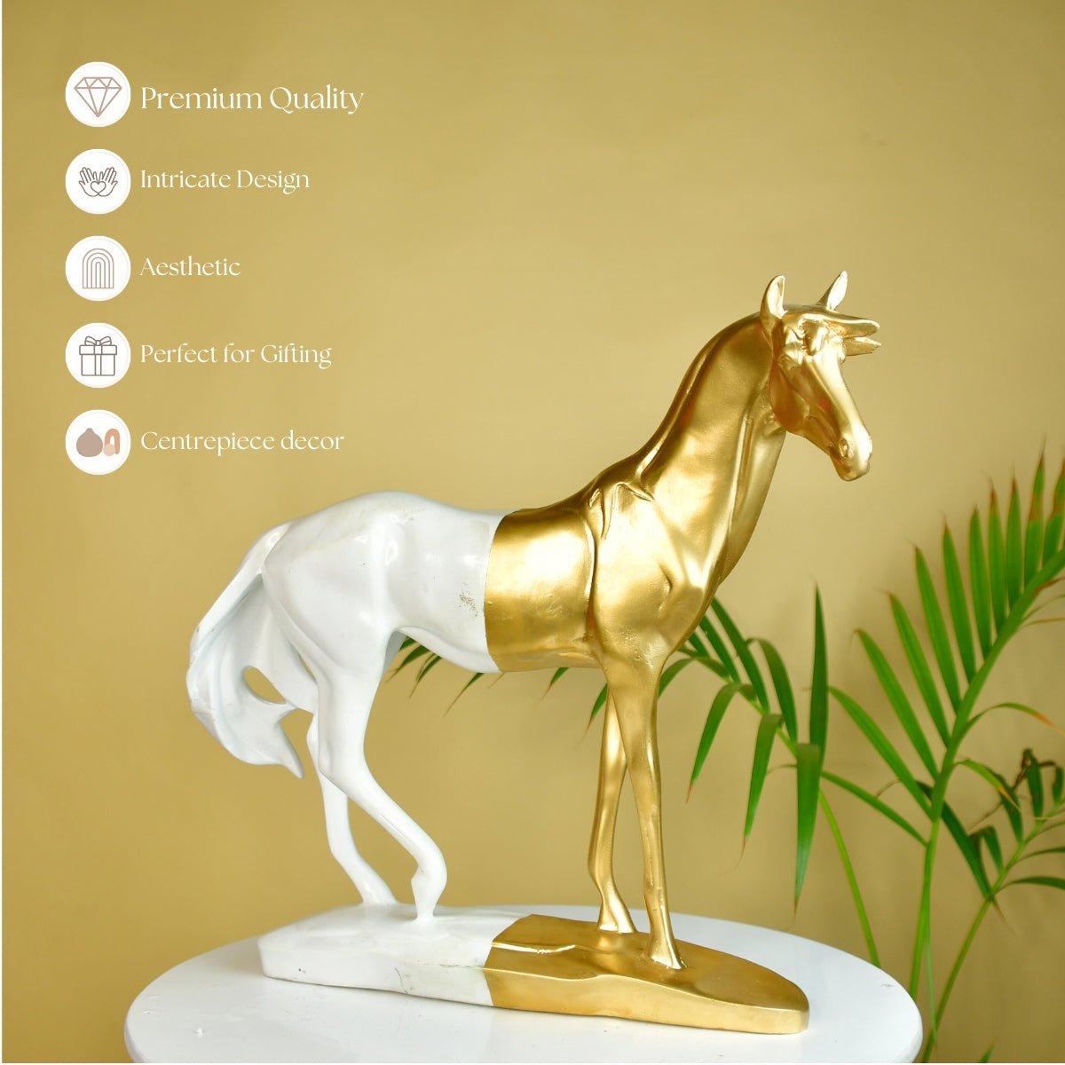 Sowpeace White Gold Stallion - Decor - Sowpeace - 