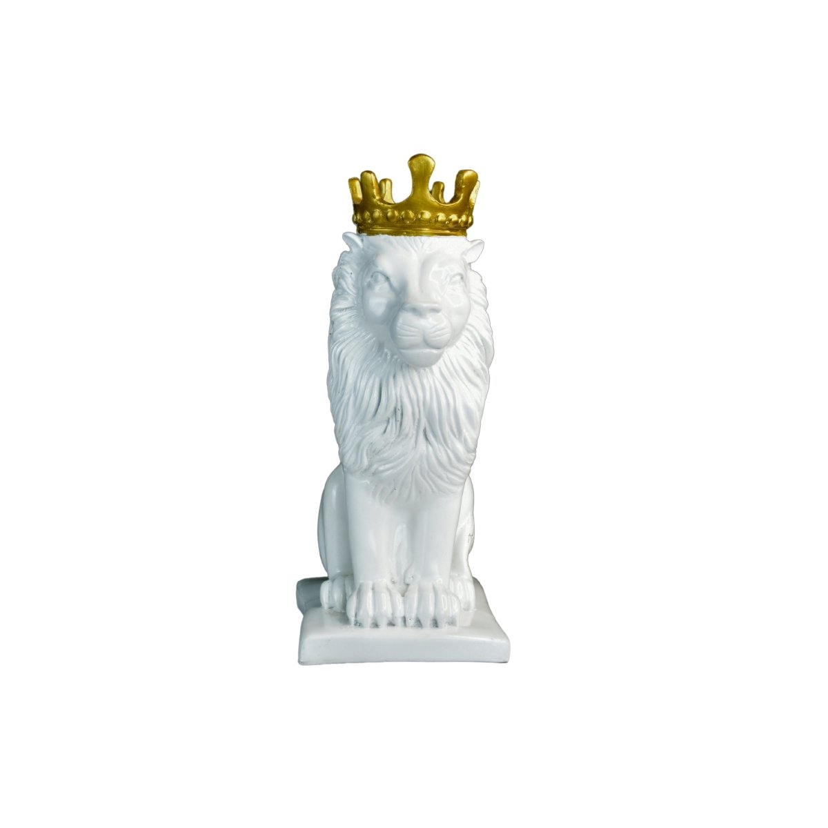 Sowpeace White Lion Showpiece - Decor - Sowpeace - 