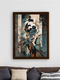 Sowpeace's Handcrafted Lord Krishna Mountain Abstract Wall Art – Premium Set of 2, Indian - Inspired Canvas Prints - Wall painting - Chitran by sowpeace - Sowpeace's Handcrafted Lord Krishna Mountain Abstract Wall Art – Premium Set of 2, Indian - Inspired Canvas Prints - CH - WRT - KWF - Sowpeace