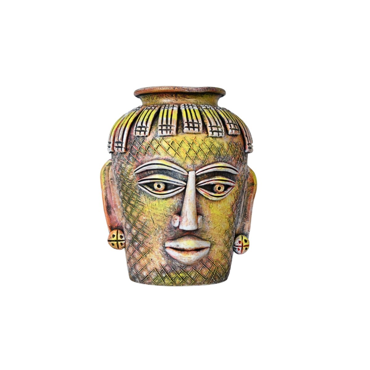 Sowpeace's Majestic Masculinity: Big Male Vase - terracotta tabletop - Sowpeace - Flower Vase - Terracotta