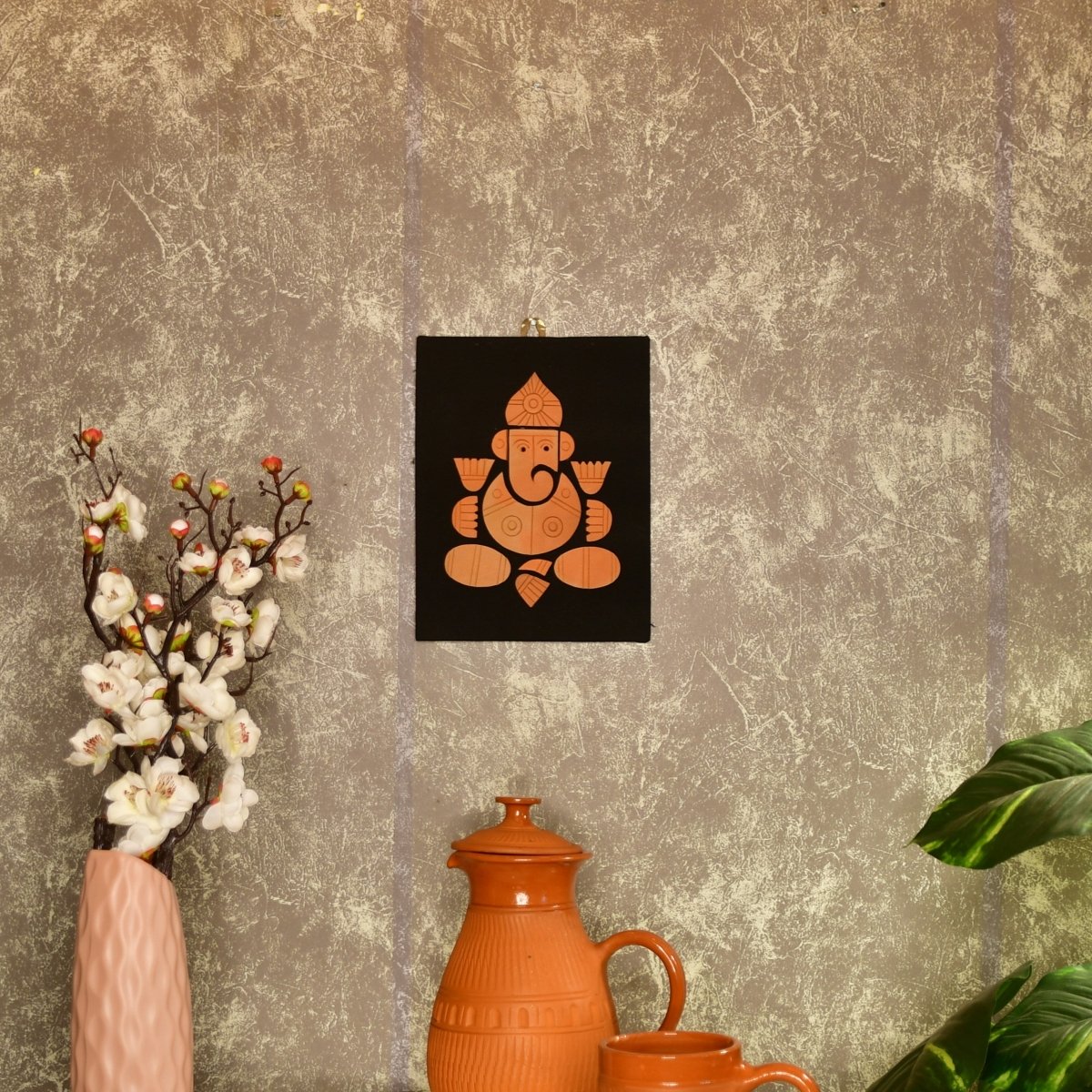 Terracotta Ganesh: Artisan Home Decor Elegance and Serenity - Sowpeace - Diwali - New Arrivals