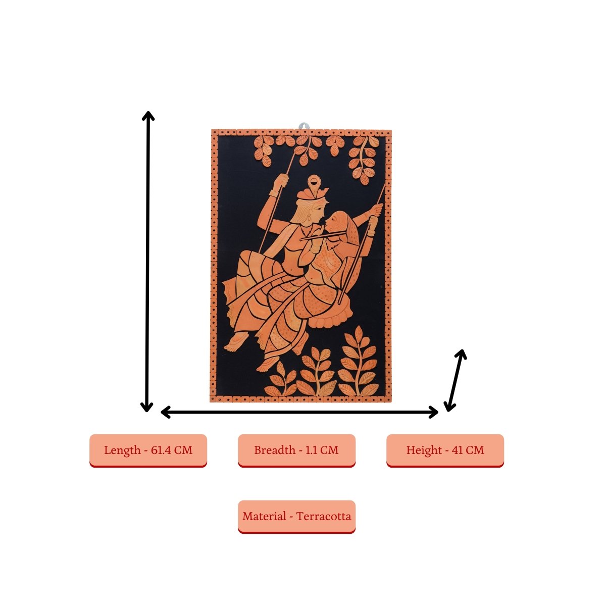 Terracotta Jhulan: Artisan Elegance for Home Decor - Sowpeace - God Idols - New Arrivals