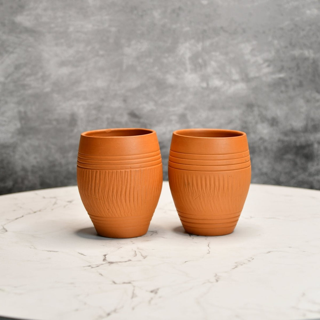 Terracotta Lassi Mug Set: Artisanal Elegance, Functional Design. - Utensils - Sowpeace - glasses - New Arrivals