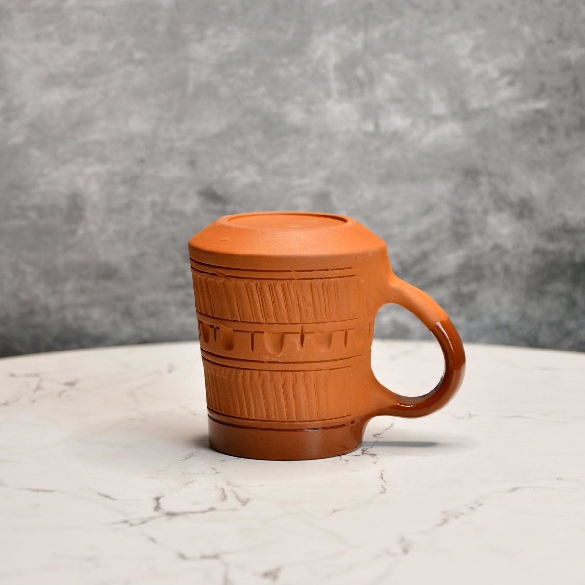 Terracotta Plain Coffee Mug Curved - Sowpeace - New Arrivals - Terracotta Coffee mug