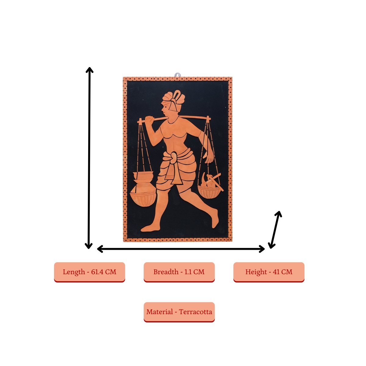 Terracotta The Graced Work Art: Artisan Home Decor - Sowpeace - New Arrivals - Terracotta