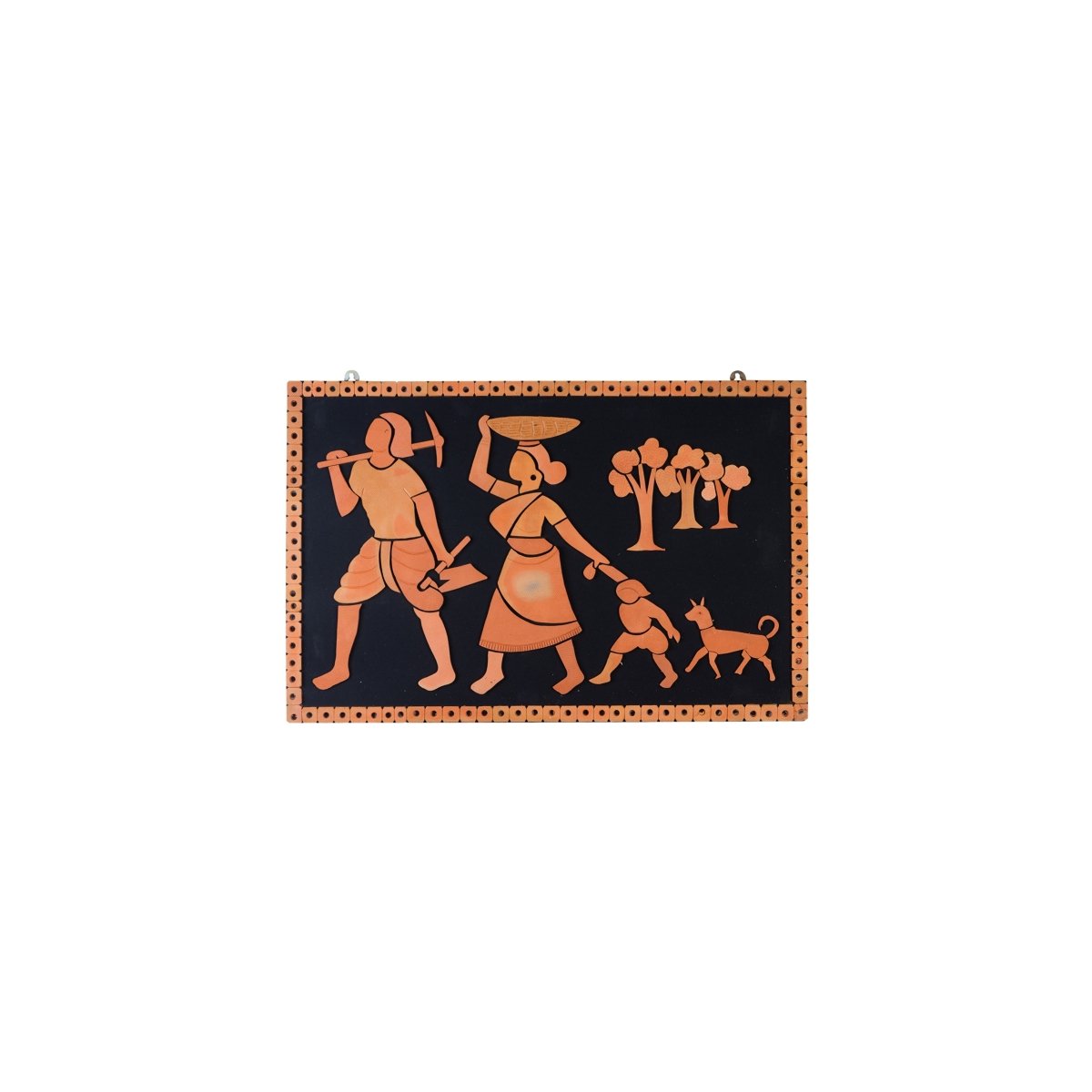 Terracotta Tribal Couple: Artisan Home Decor Statement - Sowpeace - New Arrivals - Terracotta