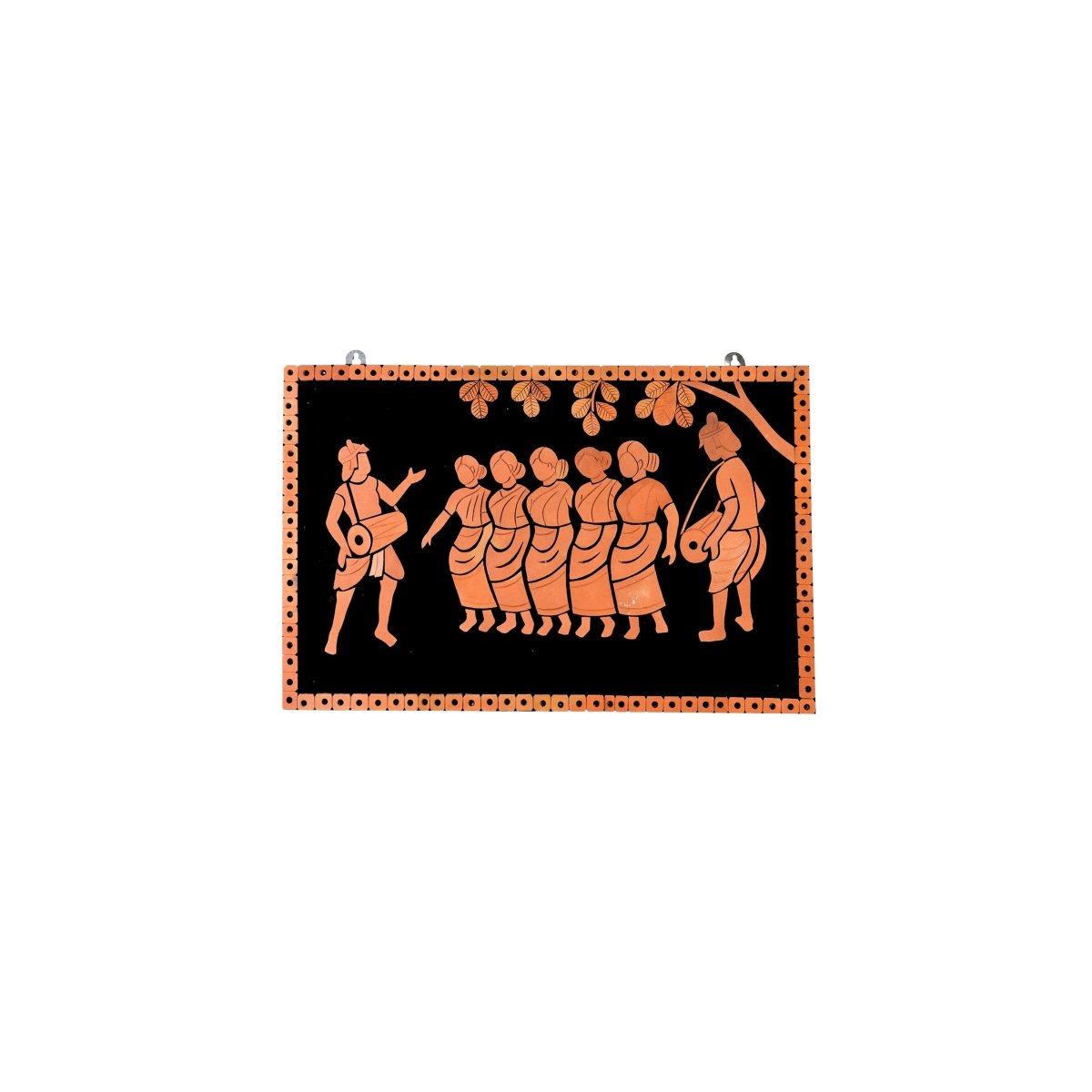 Terracotta Tribal Dance: Artisan Home Decor Elegance and Culture - Sowpeace - New Arrivals - Terracotta