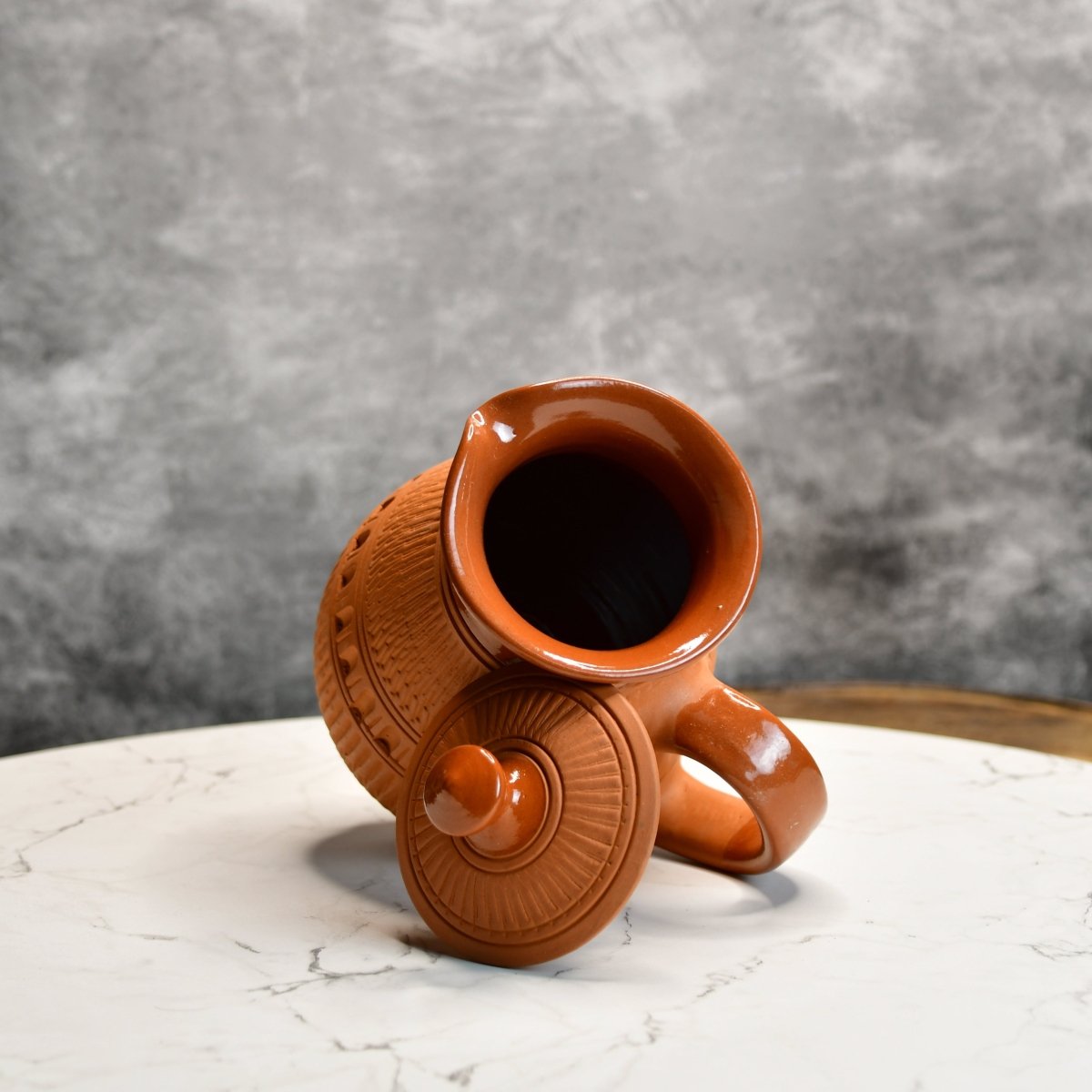 Terracotta Water Jug: Artisan Elegance for Home and Kitchen - Utensils - Sowpeace - New Arrivals - Terracotta Jug