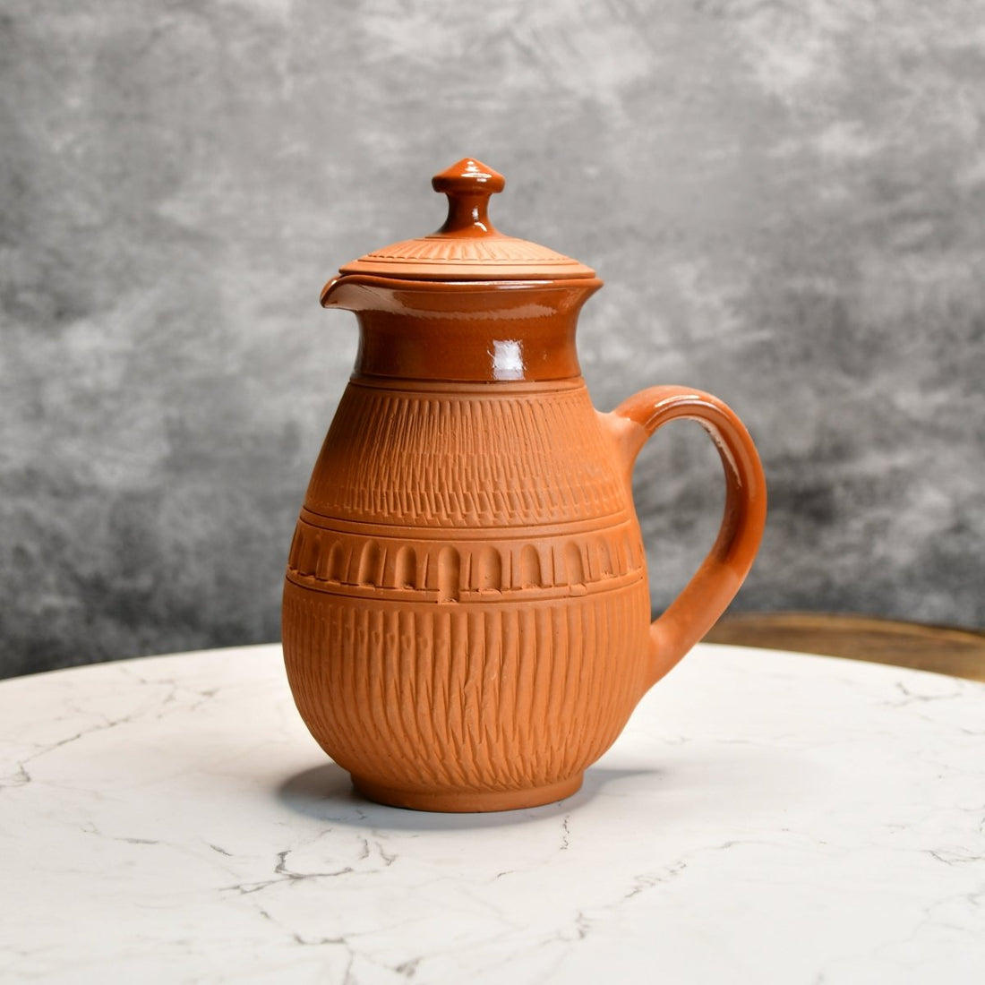 Terracotta Water Jug: Artisan Elegance for Home and Kitchen - Utensils - Sowpeace - New Arrivals - Terracotta Jug