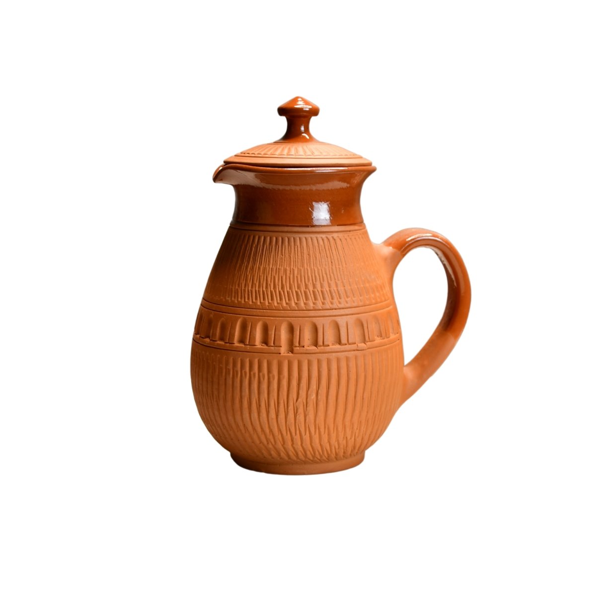 Terracotta Water Jug: Artisan Elegance for Home and Kitchen - Utensils - Sowpeace - New Arrivals - Terracotta Jug