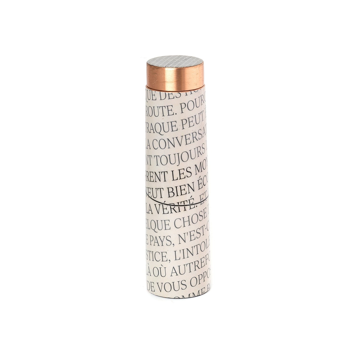 French vocabulary-inspired designer bottle --Sowpeace--Copp/Uten/Copp/CBMQ-Sowpeace