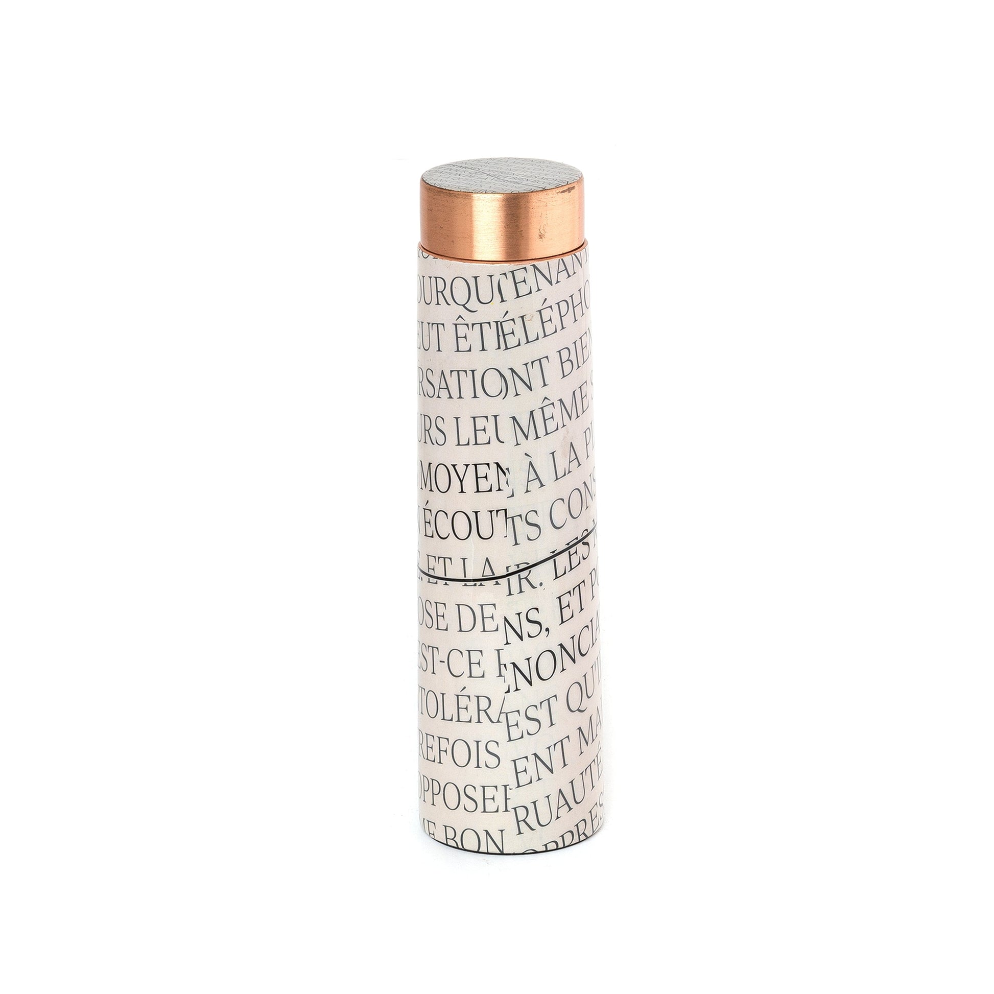 French vocabulary-inspired designer bottle --Sowpeace--Copp/Uten/Copp/CBMQ-Sowpeace