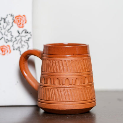 Traditional Terracotta Coffee mugs --Sowpeace--Terr/Uten/Terr/TPCSC-Sowpeace