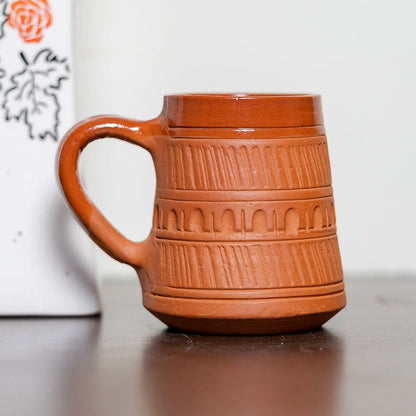 Traditional Terracotta Coffee mugs --Sowpeace--Terr/Uten/Terr/TPCSC-Sowpeace