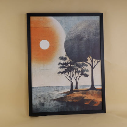 Chitran Indian Beach Wall Art -Wall painting-Chitran by sowpeace-Chitran Indian Beach Wall Art-CH-WRT-TNWS-Sowpeace