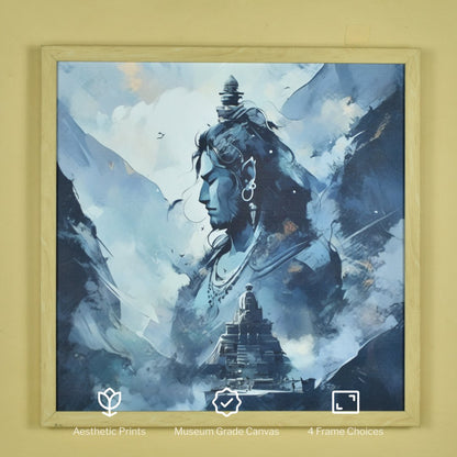 Chitran Masterpiece Lord Shiva Art -Wall painting-Chitran by sowpeace-Chitran Masterpiece Lord Shiva Art-CH-WRT-SIKA-Sowpeace