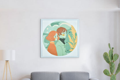Chitran Solace - Canvas Wall Art -Wall painting-Chitran by sowpeace-Chitran Solace - Canvas Wall Art--Sowpeace