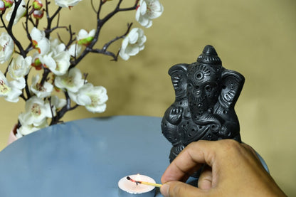 Enigmatic Terracotta Ganesha Blessing -decor-Sowpeace-Enigmatic Terracotta Ganesha Blessing-Terr-bter-TT-GGB-Sowpeace