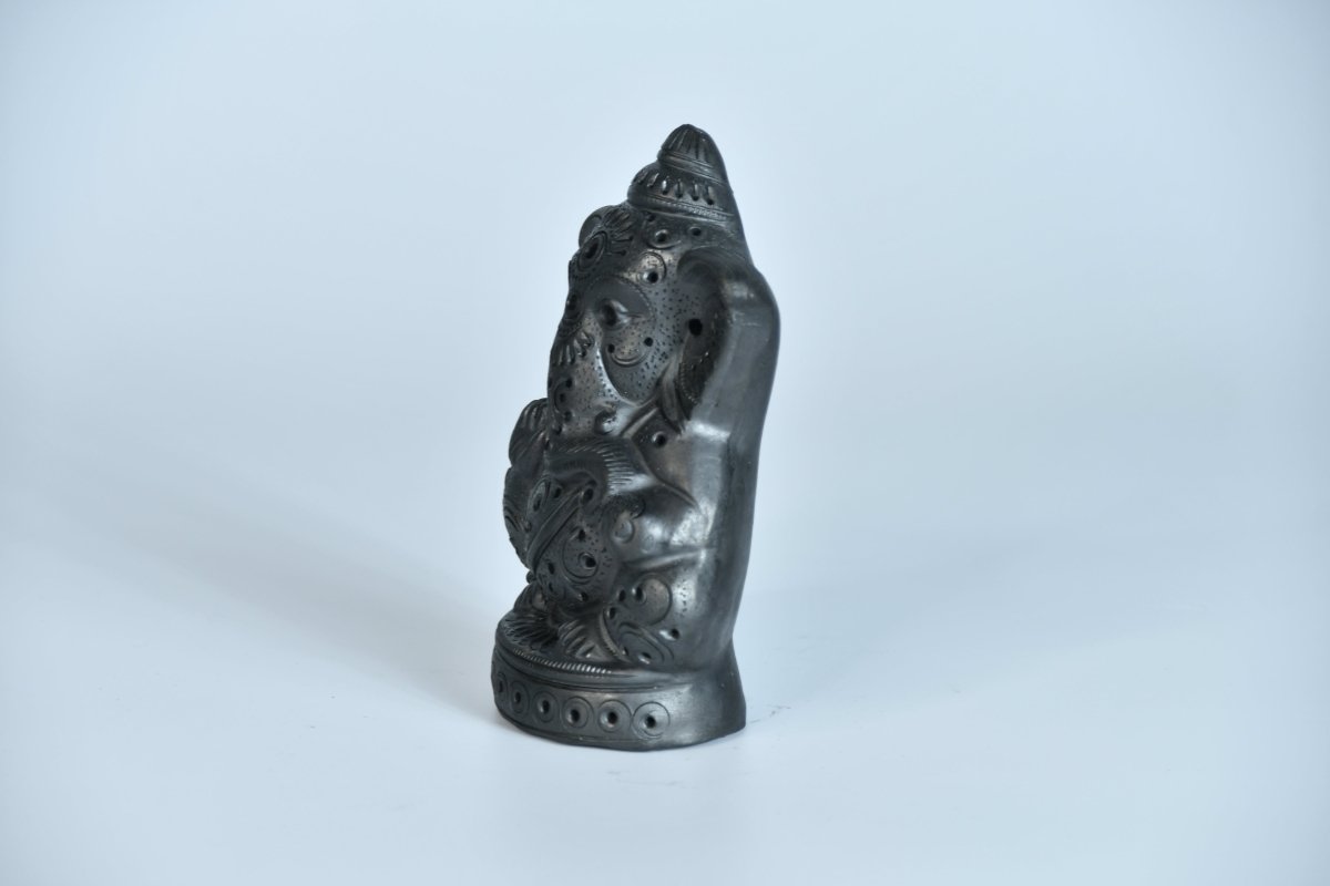 Enigmatic Terracotta Ganesha Blessing -decor-Sowpeace-Enigmatic Terracotta Ganesha Blessing-Terr-bter-TT-GGB-Sowpeace