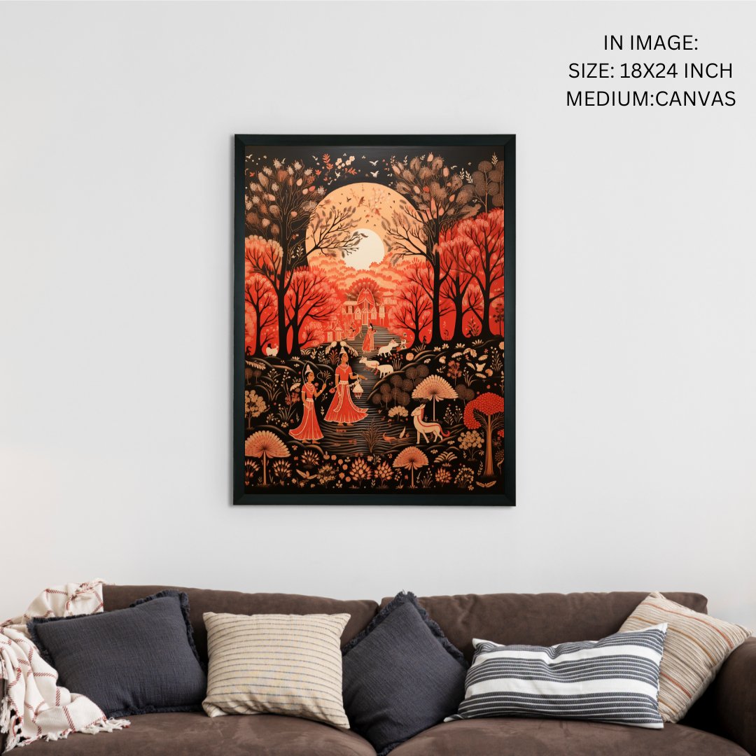 Find Your Rural Harmony: Sowpeace Canvas Prints -Wall painting-Chitran by sowpeace-Find Your Rural Harmony: Sowpeace Canvas Prints-CH-WRT-MWSS-Sowpeace