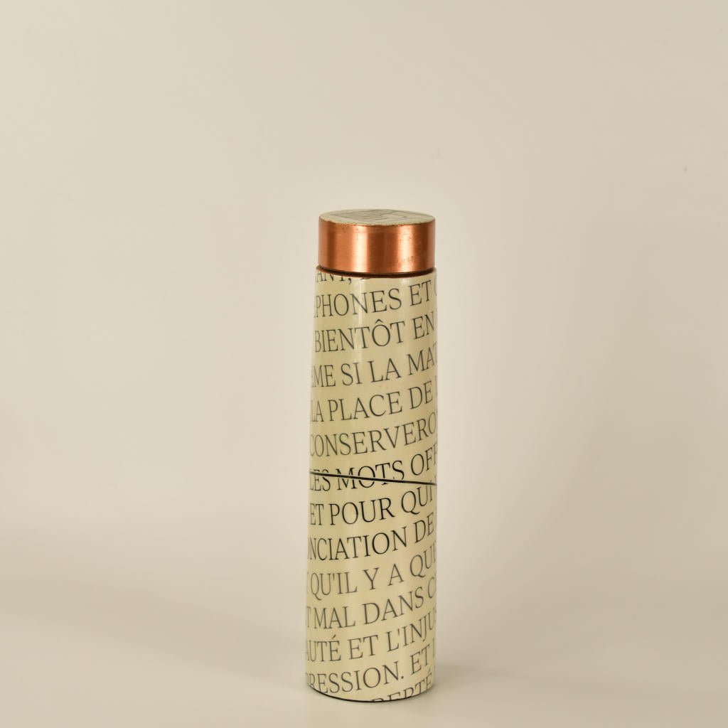 French vocabulary-inspired designer bottle --Sowpeace-French vocabulary-inspired designer bottle-Copp/Uten/Copp/CBMQ-Sowpeace