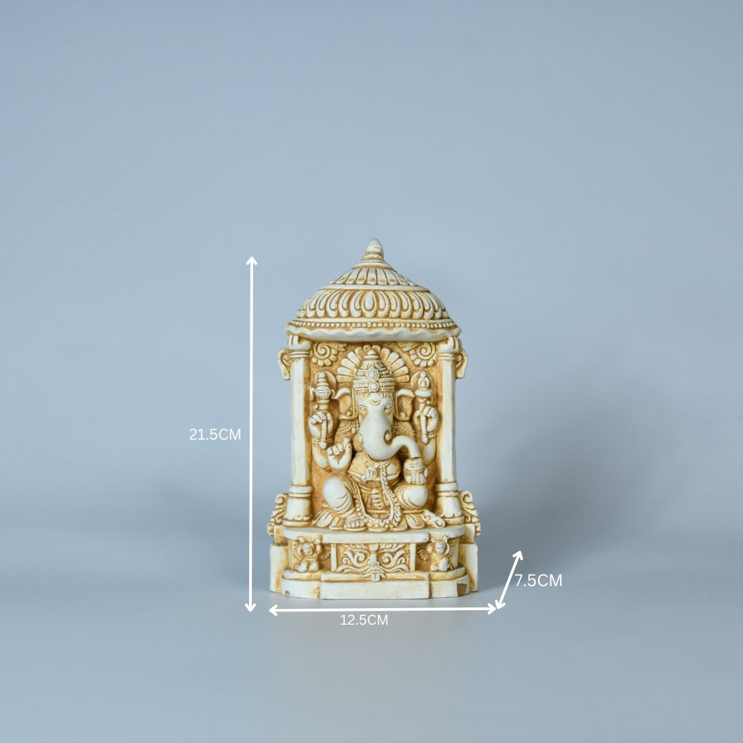 Ganesha's Ascendant Might -terracotta tabletop-Sowpeace-Ganesha's Ascendant Might-Terr-Terr-TT-WG-Sowpeace