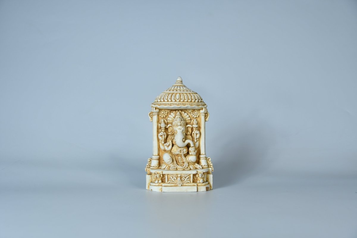 Ganesha's Ascendant Might -terracotta tabletop-Sowpeace-Ganesha's Ascendant Might-Terr-Terr-TT-WG-Sowpeace