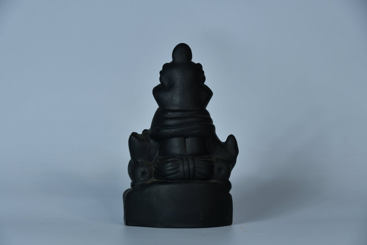 Ganesha's Blessings in Ascendancy -terracotta tabletop-Sowpeace-Ganesha's Blessings in Ascendancy-Terr-Terr-TT-BG-Sowpeace