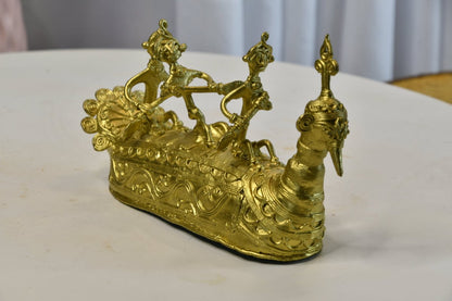 Premium Brass Dhokra Art Ancient Boat -Dhokra-Sowpeace-Premium Brass Dhokra Art Ancient Boat -Dhokra-Sowpeace-Premium Brass Dhokra Art Ancient Boat-Dok-LBOAT-BR-TT-Sowpeace-Dok-LBOAT-BR-TT-Sowpeace