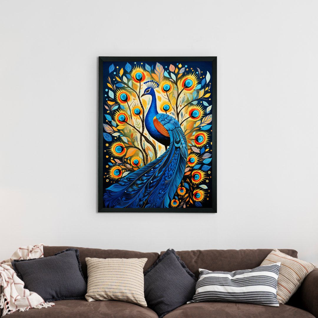 Sowpeace Peak Aura Canvas: Artisan Elegance for Home Decor -Wall painting-Chitran by sowpeace-Sowpeace Peak Aura Canvas: Artisan Elegance for Home Decor-CH-WRT-BDPA-Sowpeace