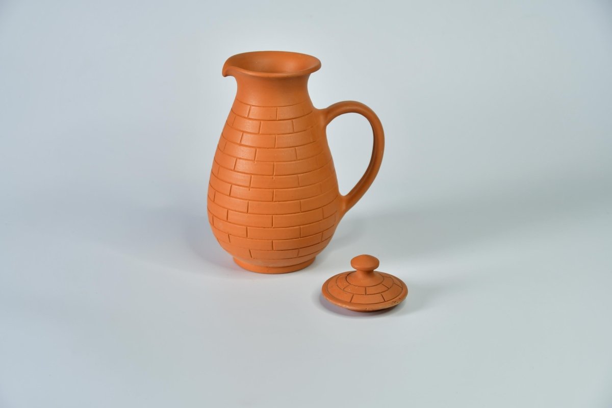 Sowpeace Premium Large Terracotta Jug for Water and Drinks. -Utensils-Sowpeace-Sowpeace Premium Large Terracotta Jug for Water and Drinks.-Terr-Uten-Terr-TJUB-Sowpeace