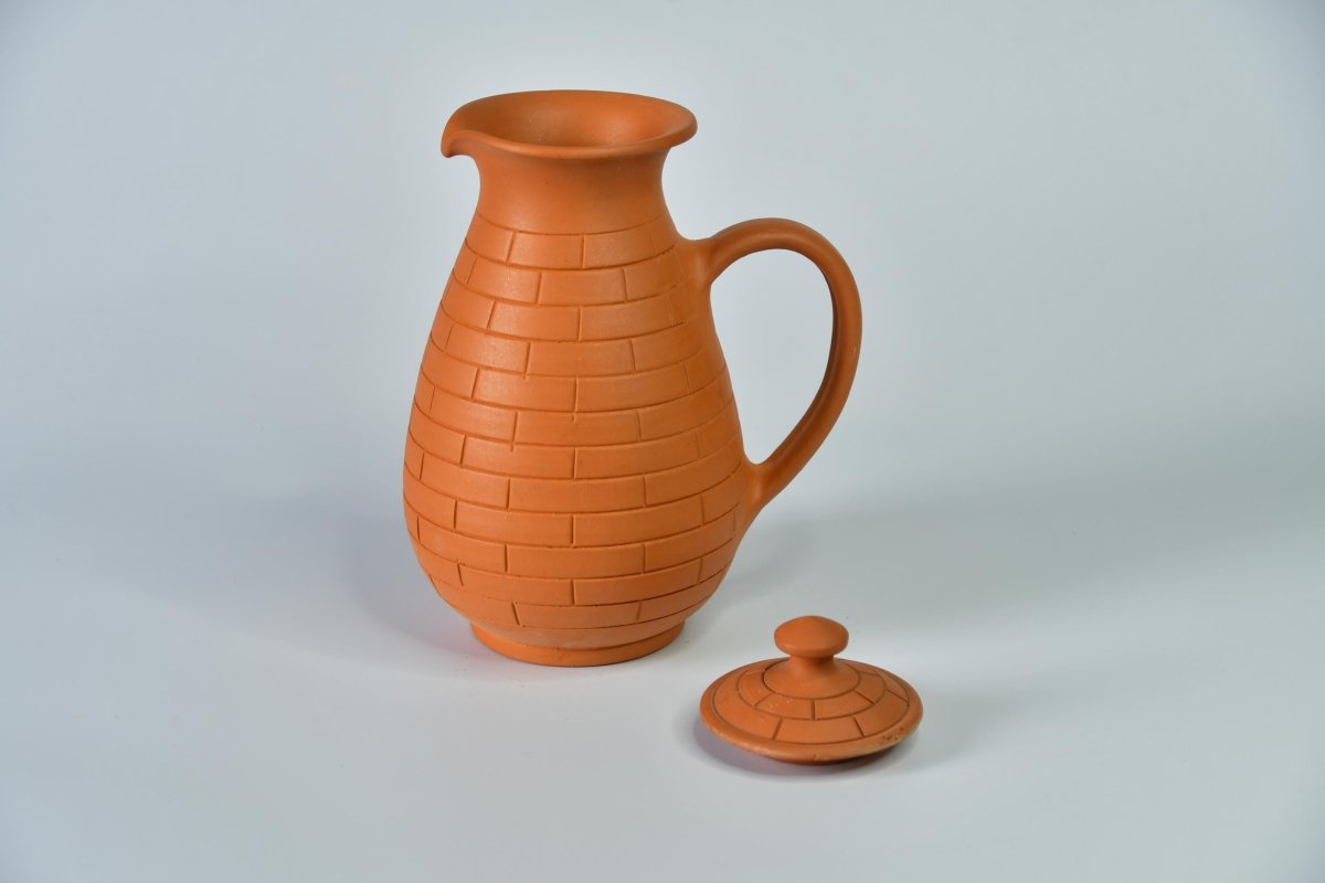 Sowpeace Premium Large Terracotta Jug for Water and Drinks. -Utensils-Sowpeace-Sowpeace Premium Large Terracotta Jug for Water and Drinks.-Terr-Uten-Terr-TJUB-Sowpeace