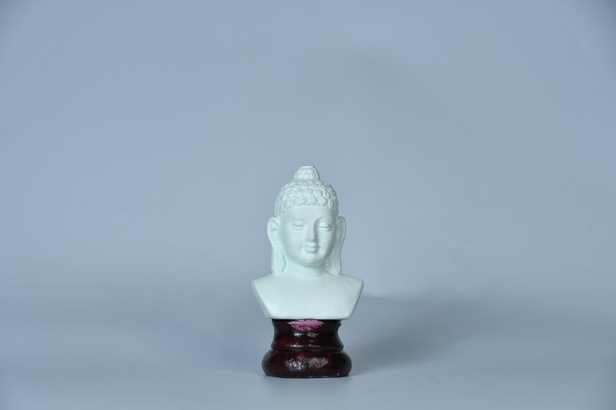 Terracotta Buddha's Serene Gaze -terracotta tabletop-Sowpeace-Terracotta Buddha's Serene Gaze-Terr-Terr-TT-WSB-Sowpeace