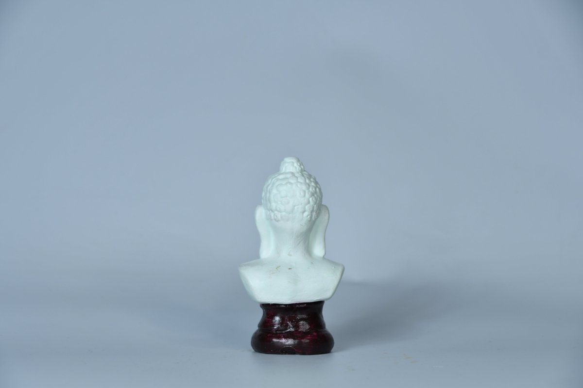 Terracotta Buddha's Serene Gaze -terracotta tabletop-Sowpeace-Terracotta Buddha's Serene Gaze-Terr-Terr-TT-WSB-Sowpeace