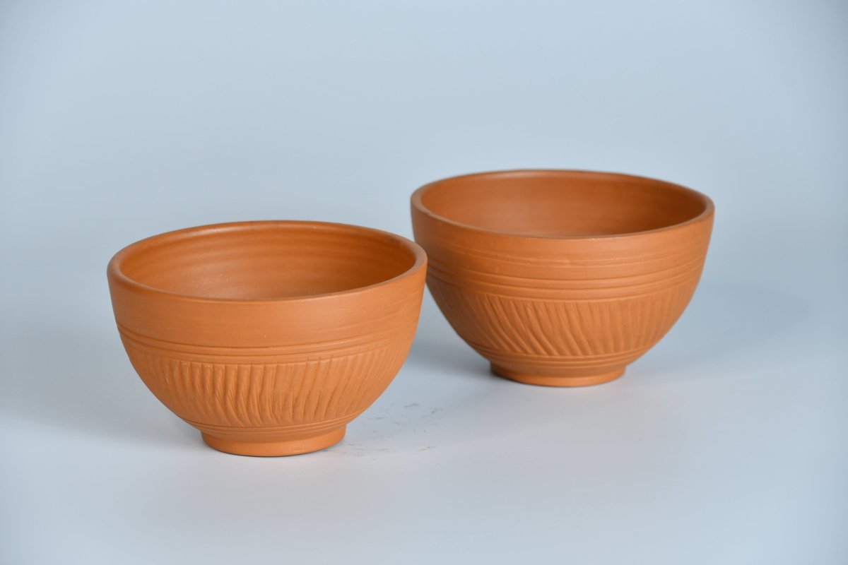Terracotta Duo: Luxury Decor Bowls Set -Utensils-Sowpeace-Terracotta Duo: Luxury Decor Bowls Set-Terr-Uten-Terr-TSOB-Sowpeace
