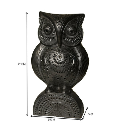 Terracotta Guardian Owl -decor-Sowpeace-Terracotta Guardian Owl-Terr-bter-TT-BOWL-Sowpeace