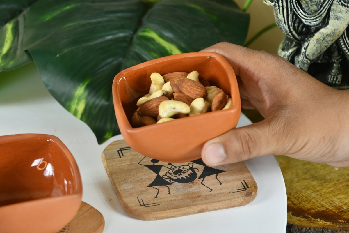 Terracotta Square Brim Serving Bowls set -Utensils-Sowpeace-Terracotta Square Brim Serving Bowls set -Utensils-Sowpeace-Terracotta Square Brim Serving Bowls set-Terr-Uten-Terr-SSBL-Sowpeace-Terr-Uten-Terr-SSBL-Sowpeace