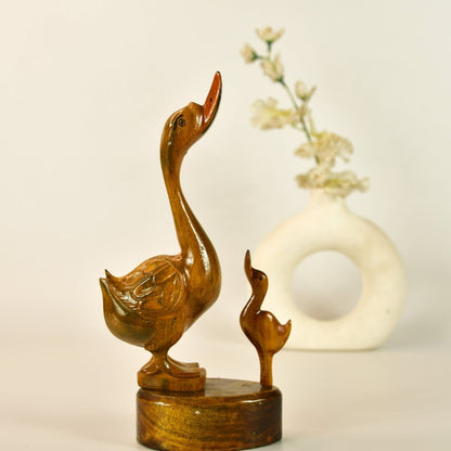 The Mama and Baby Duck --Sowpeace-The Mama and Baby Duck-Wood/WDDS/WDN/TT-Sowpeace