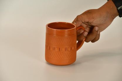 Traditional Terracotta Coffee mugs --Sowpeace-Traditional Terracotta Coffee mugs-Terr/Uten/Terr/TPCSH-Sowpeace