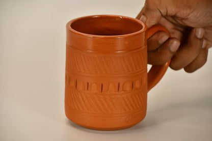 Traditional Terracotta Coffee mugs --Sowpeace-Traditional Terracotta Coffee mugs-Terr/Uten/Terr/TPCSH-Sowpeace