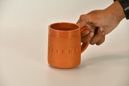 Traditional Terracotta Coffee mugs --Sowpeace-Traditional Terracotta Coffee mugs-Terr/Uten/Terr/TPCSH-Sowpeace