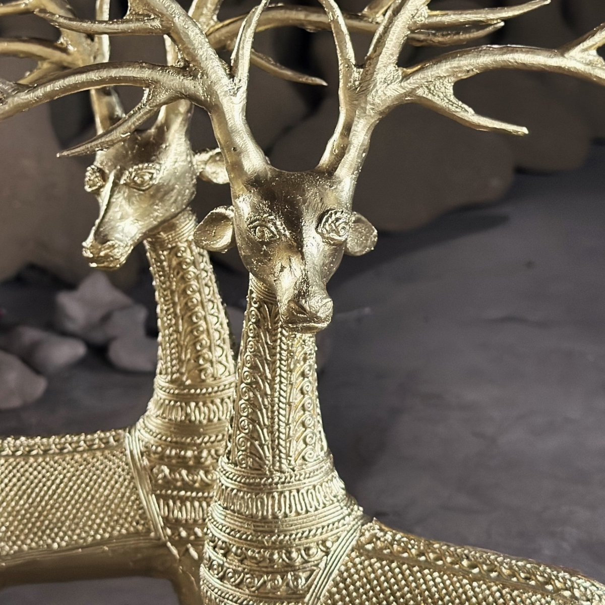 Unique Horned Brass Dhokra Deer Pair: Premium Decor -decor-Sowpeace-Unique Horned Brass Dhokra Deer Pair: Premium Decor -decor-Sowpeace-Unique Horned Brass Dhokra Deer Pair: Premium Decor-Dok-LMTD-TT-LDDS-Sowpeace-Dok-LMTD-TT-LDDS-Sowpeace